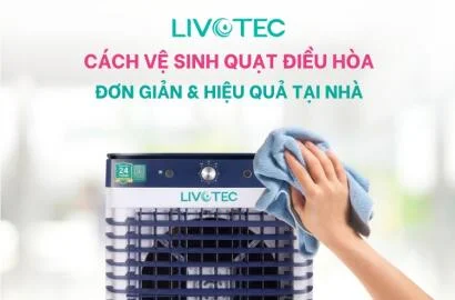 Cách vệ sinh quạt điều hòa