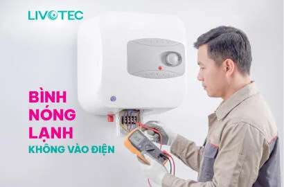 Bình nóng lạnh không vào điện