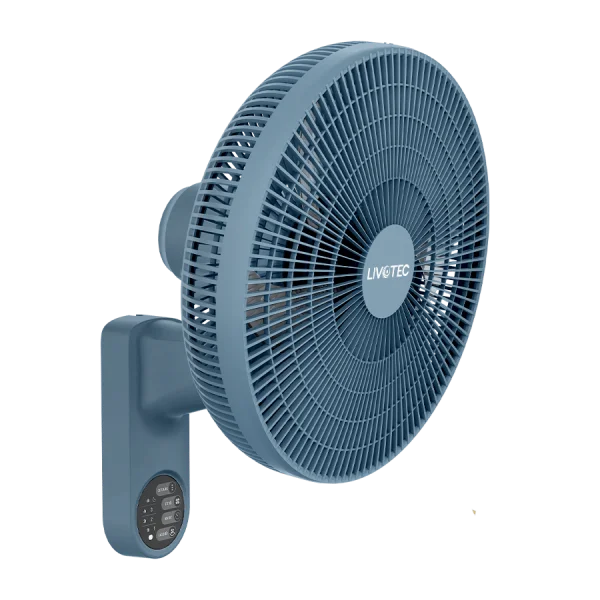 Quạt treo tường Livotec W-450 xanh navy