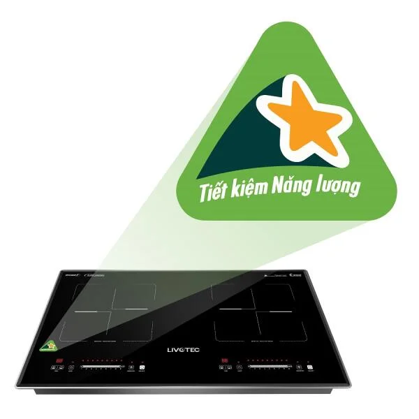 Bếp từ đôi Livotec LIO-666VT 4
