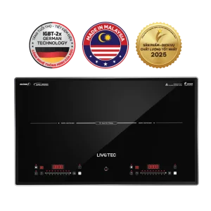Bếp từ đôi Livotec Smart WiFi LIO-888VT 1