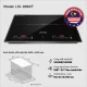 Bếp từ đôi Livotec Smart WiFi LIO-888VT 2