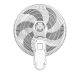 Quạt treo tường Livotec W-450 mặt sau