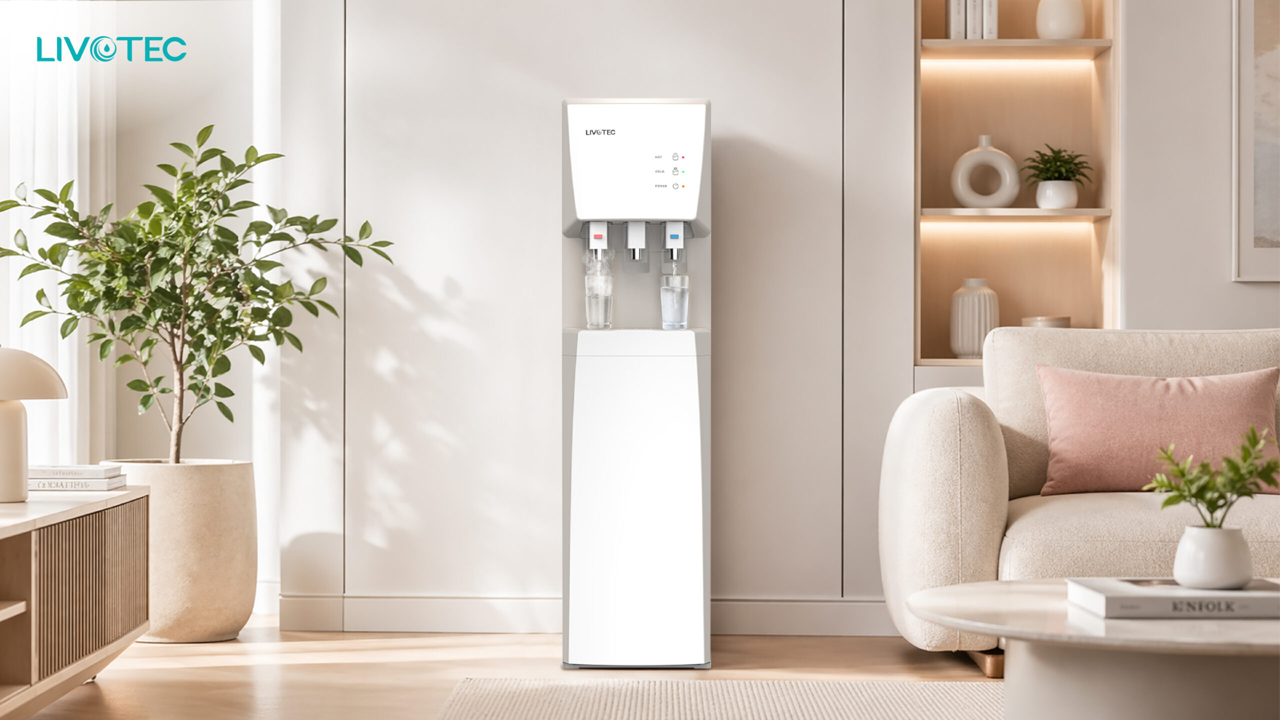 Livotec LD200TN dễ bố trí không gian 3