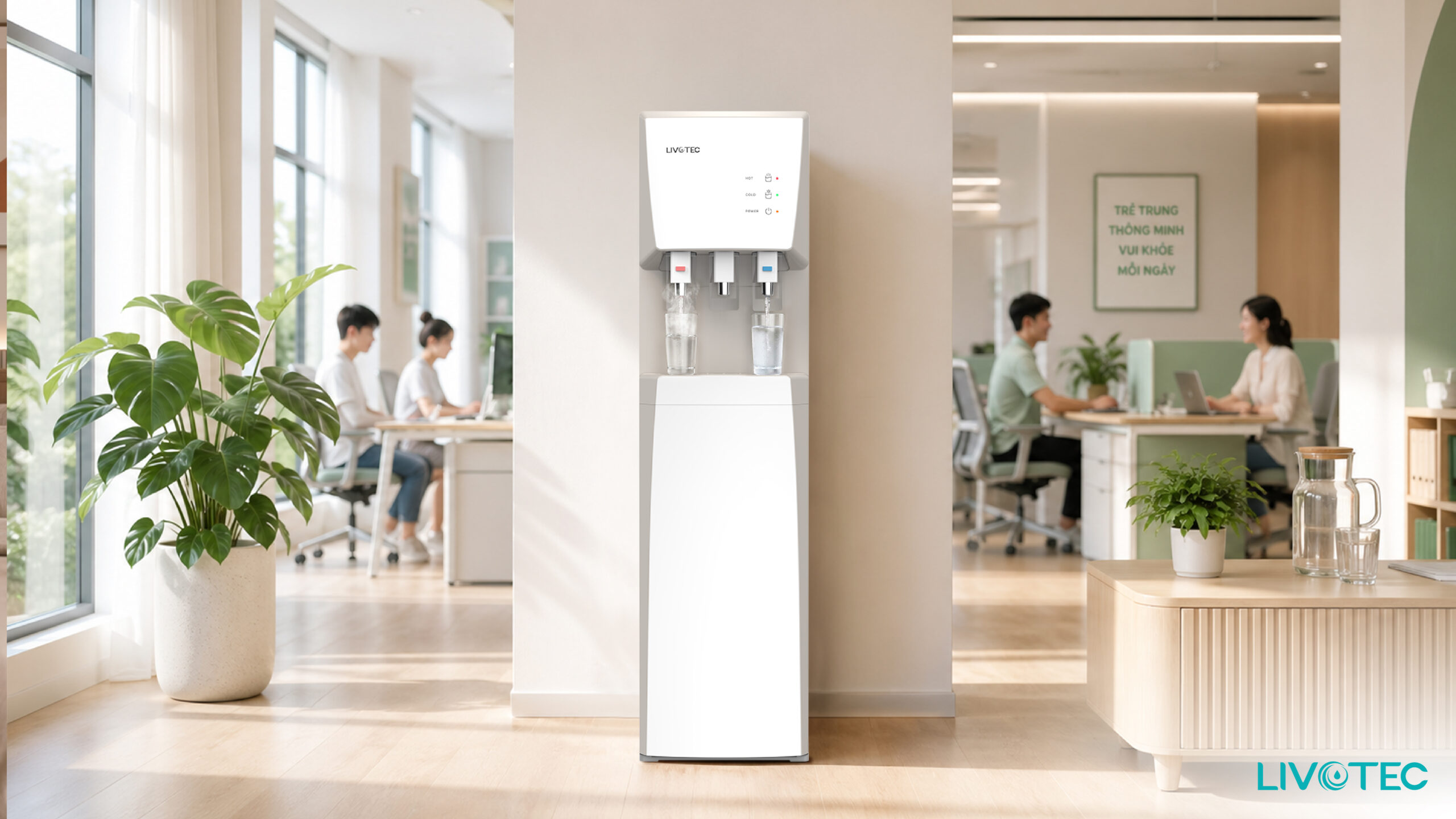 Livotec LD200TN dễ bố trí không gian 4