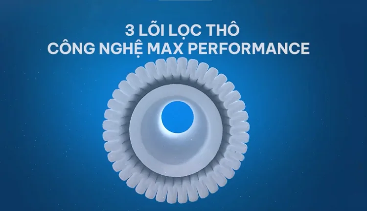 Cấu tạo hệ thống lõi lọc thô công nghệ Max Performance