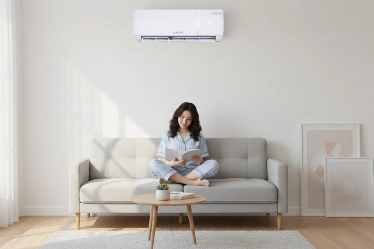 Điều hòa 18000BTU Inverter trong phòng khách