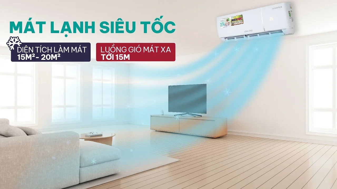 Điều hòa 18000BTU Livotec DH18 Inverter