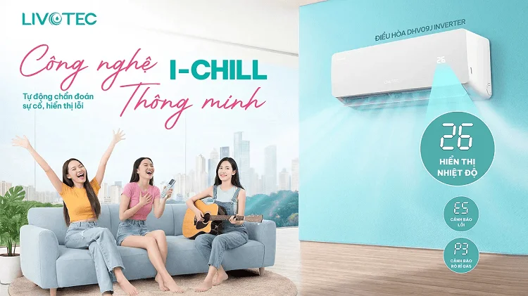 Điều hòa Livotec DHV09I Inverter