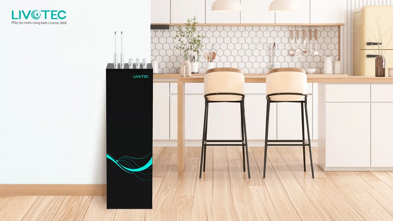 Lắp đặt máy lọc nước nóng lạnh Livotec 868