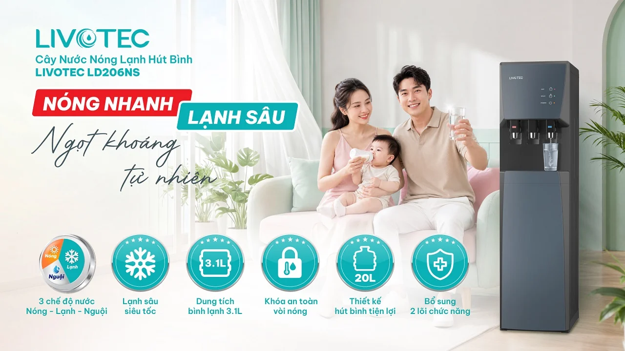 Livotec LD206NS làm lạnh sâu Block