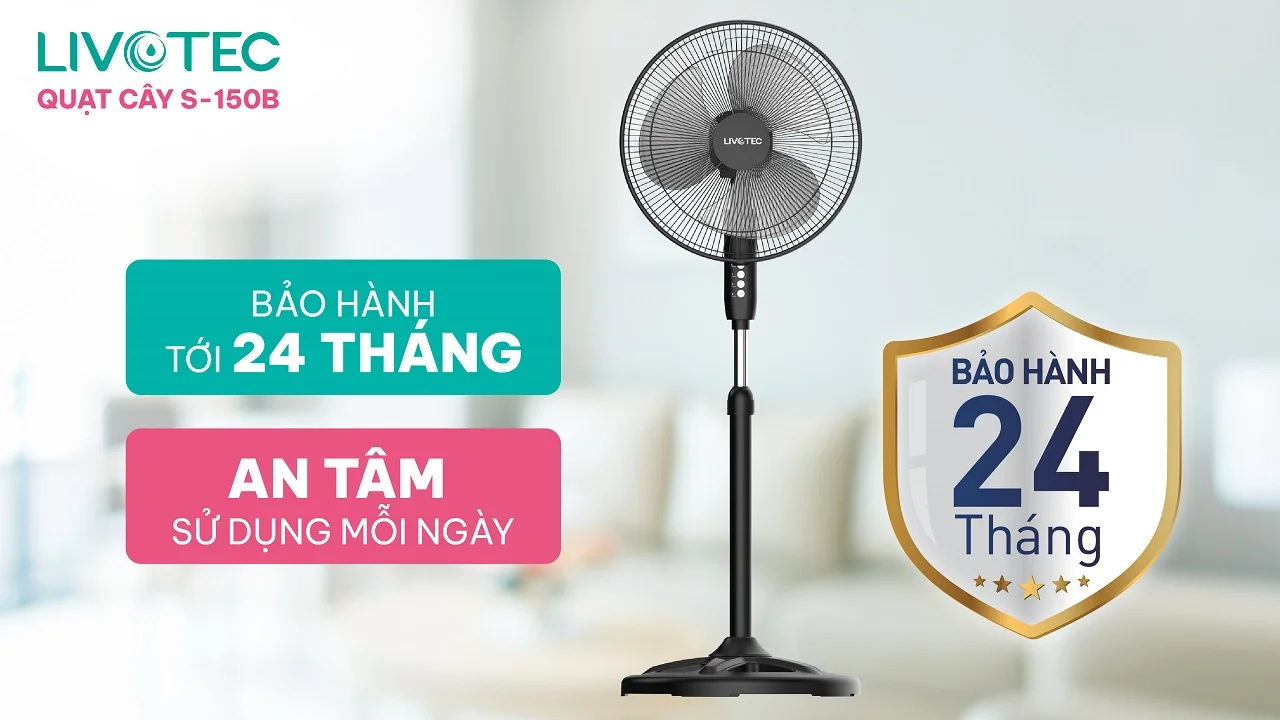 Livotec S-150B bảo hành chính hãng 24 tháng