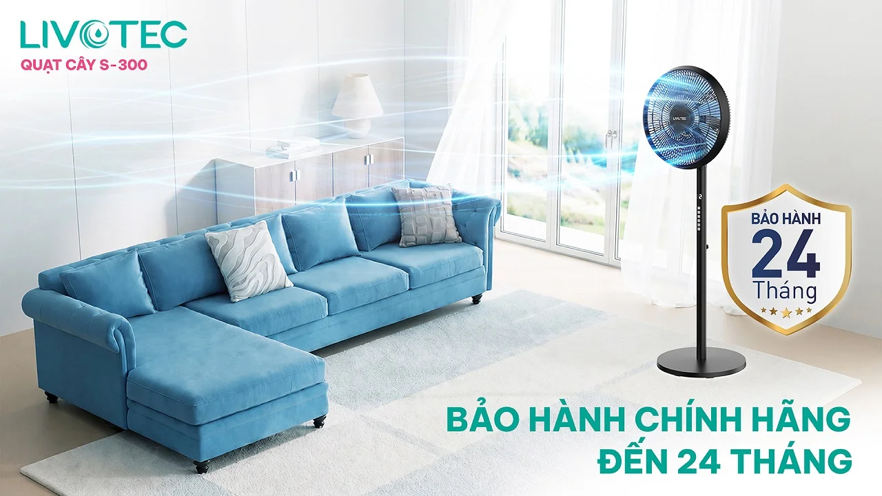 Livotec S-300 bảo hành chính hãng lên đến 24 tháng
