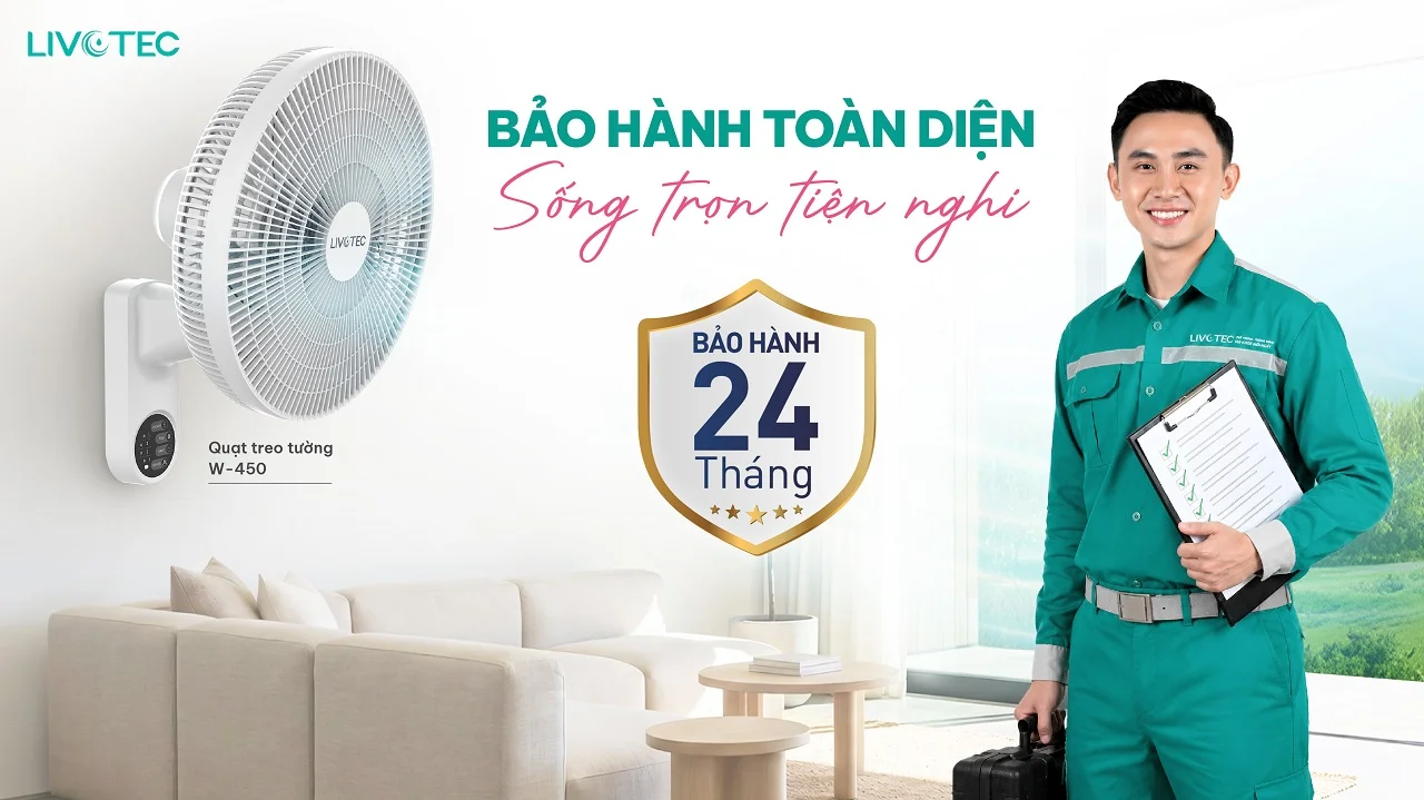 Livotec W-150 bảo hành chính hãng 24 tháng