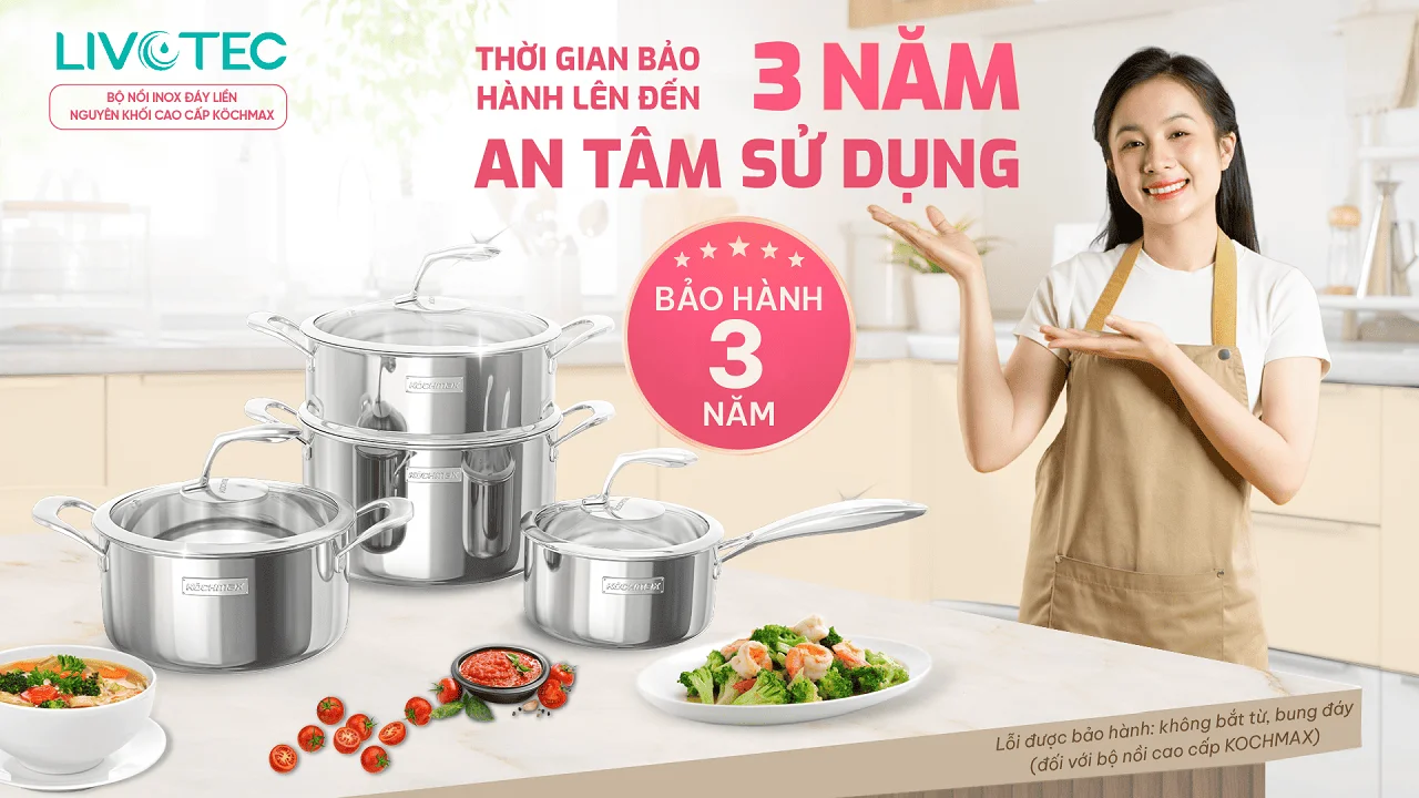 Kochmax KMC-886 bảo hành 3 năm