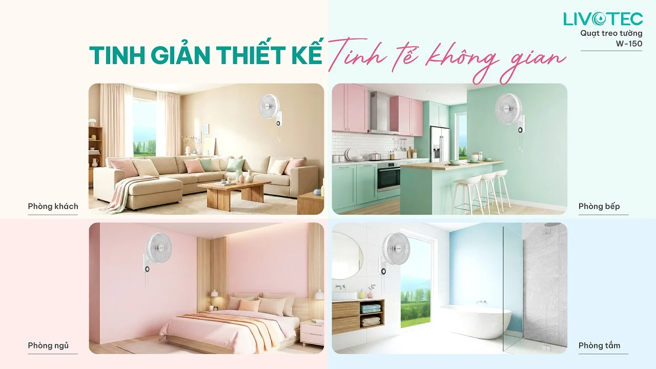 Livotec W-150 thiết kế tinh giản