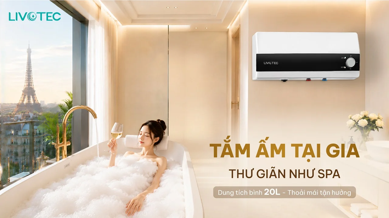 LWH-I20X26 dung tích 20 lít phù hợp gia đình 3-4 người