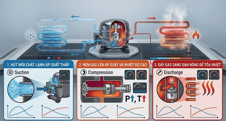 Chức năng cốt lõi của lốc điều hòa