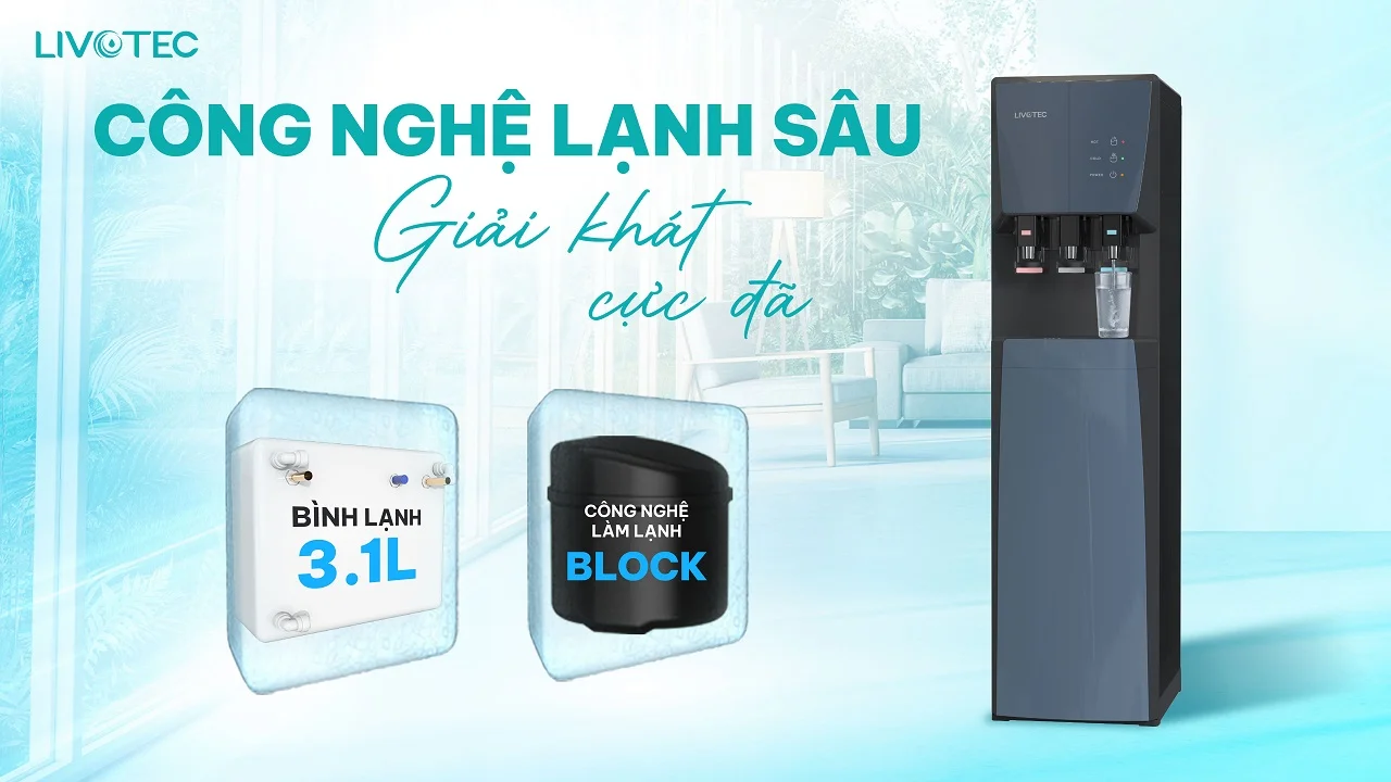 Công nghệ làm lạnh Block trên Livotec LD206MMS