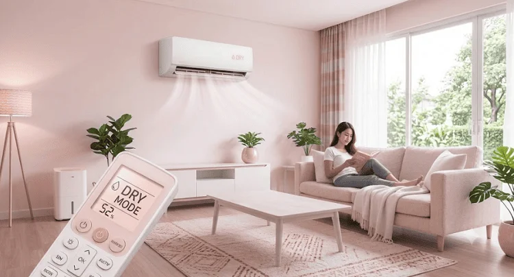Điều hòa bật chế độ Dry
