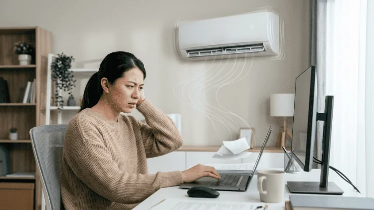 Điều hòa phát ra âm thanh ù ù