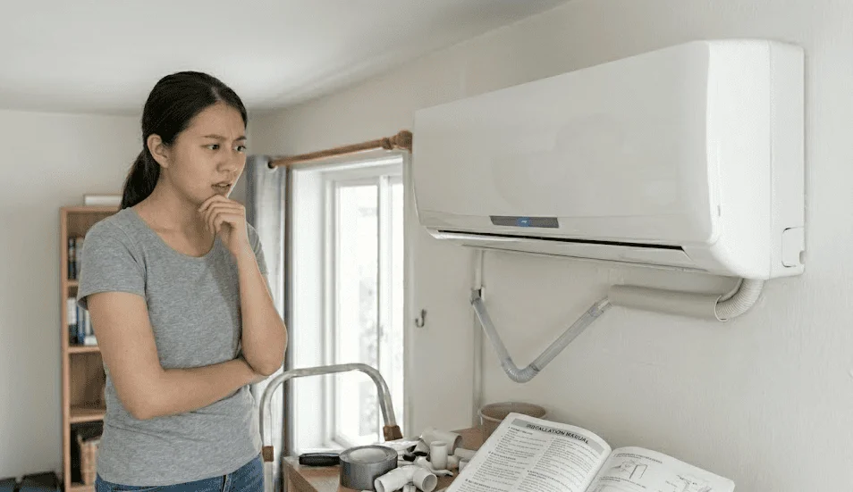 Lắp đặt điều hòa sai kỹ thuật ngay từ đầu