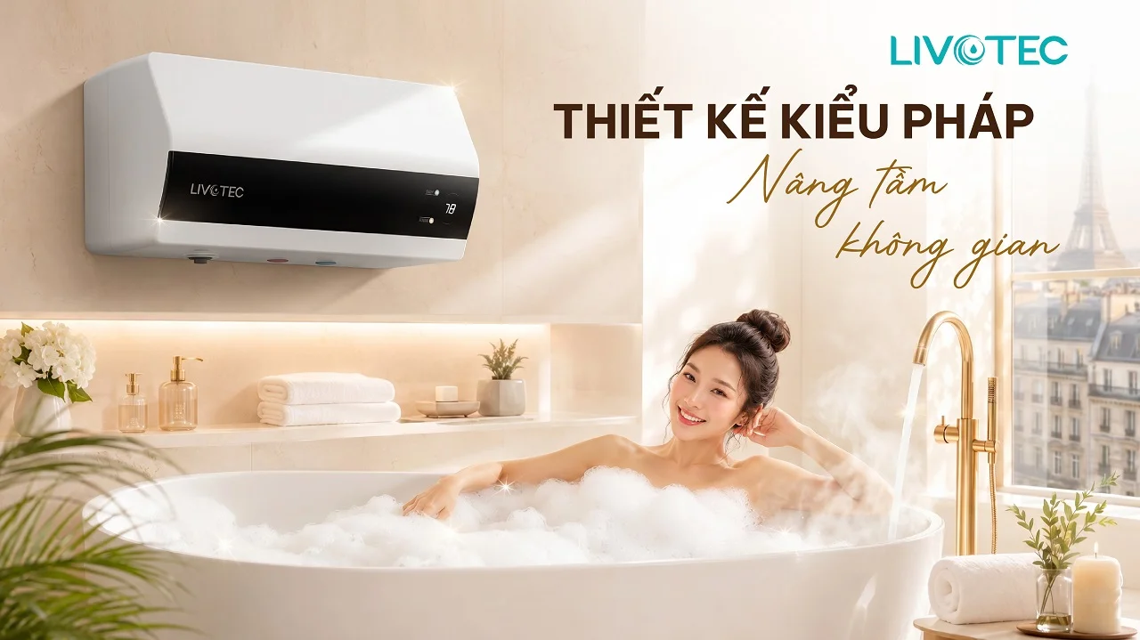 Livotec LWH-I20A26S thiết kế kiểu Pháp sang trọng