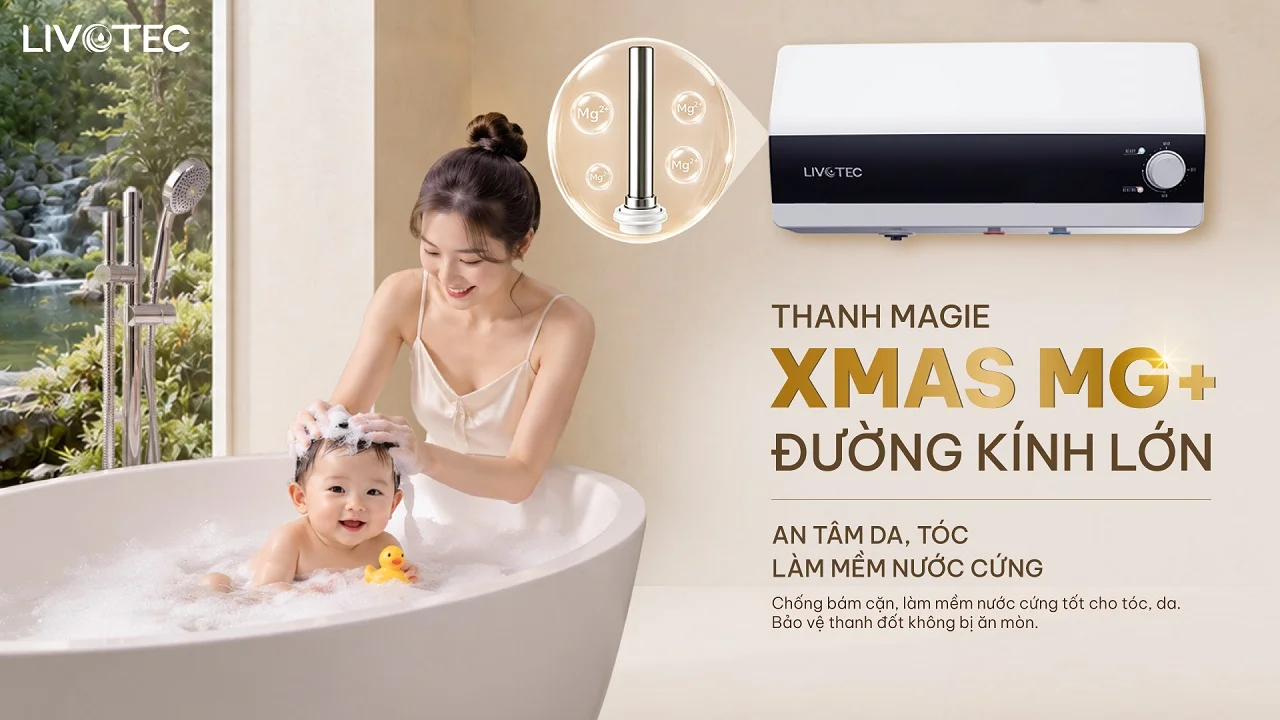 Livotec LWH-I20X26 trang bị thanh Magie cỡ lớn
