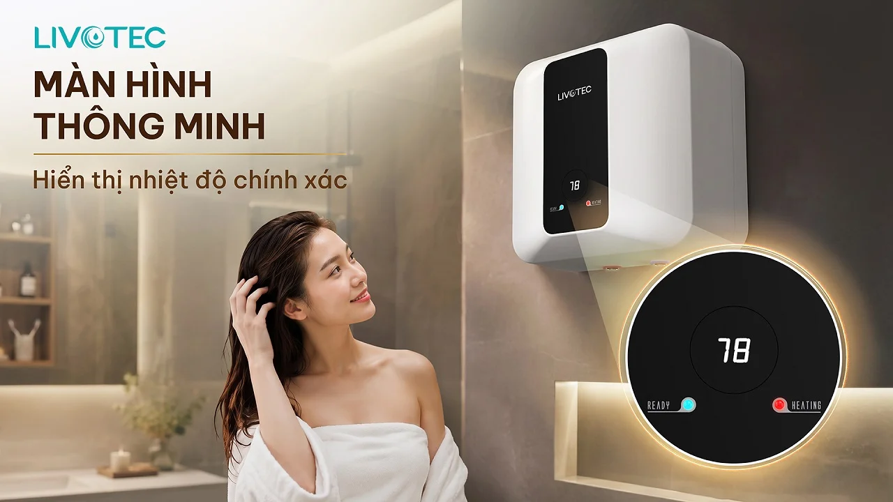 Livotec LWH-V15A26S màn hình LED hiển thị nhiệt độ