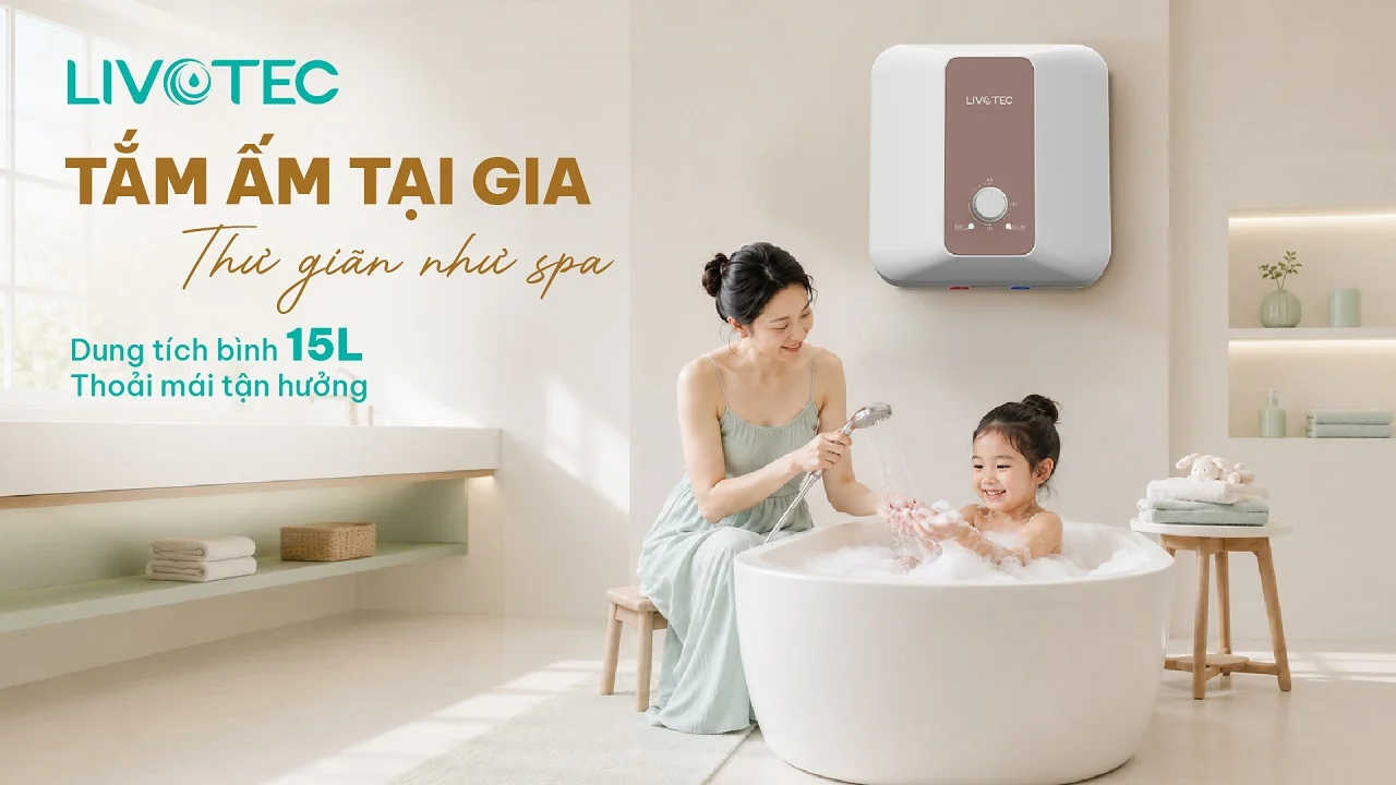 LWH-V20T26 dung tích 20 lít đáp ứng nhu cầu gia đình
