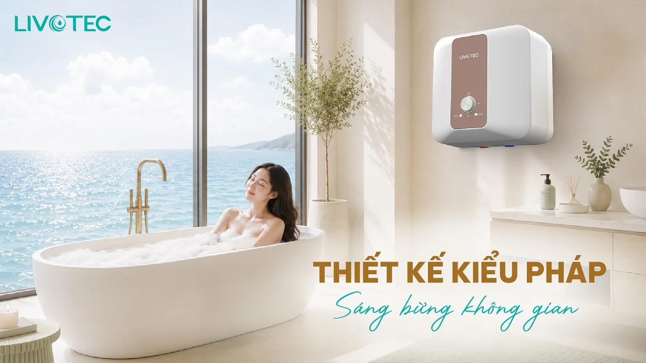 Livotec LWH-V20T26 thiết kế vuông hiện đại kiểu Pháp