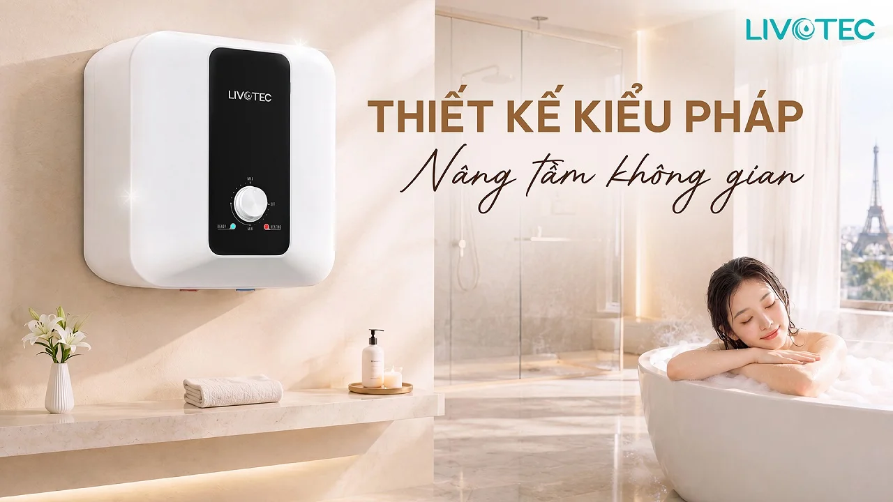 Livotec LWH-V20X26 thiết kế hiện đại tối ưu không gian