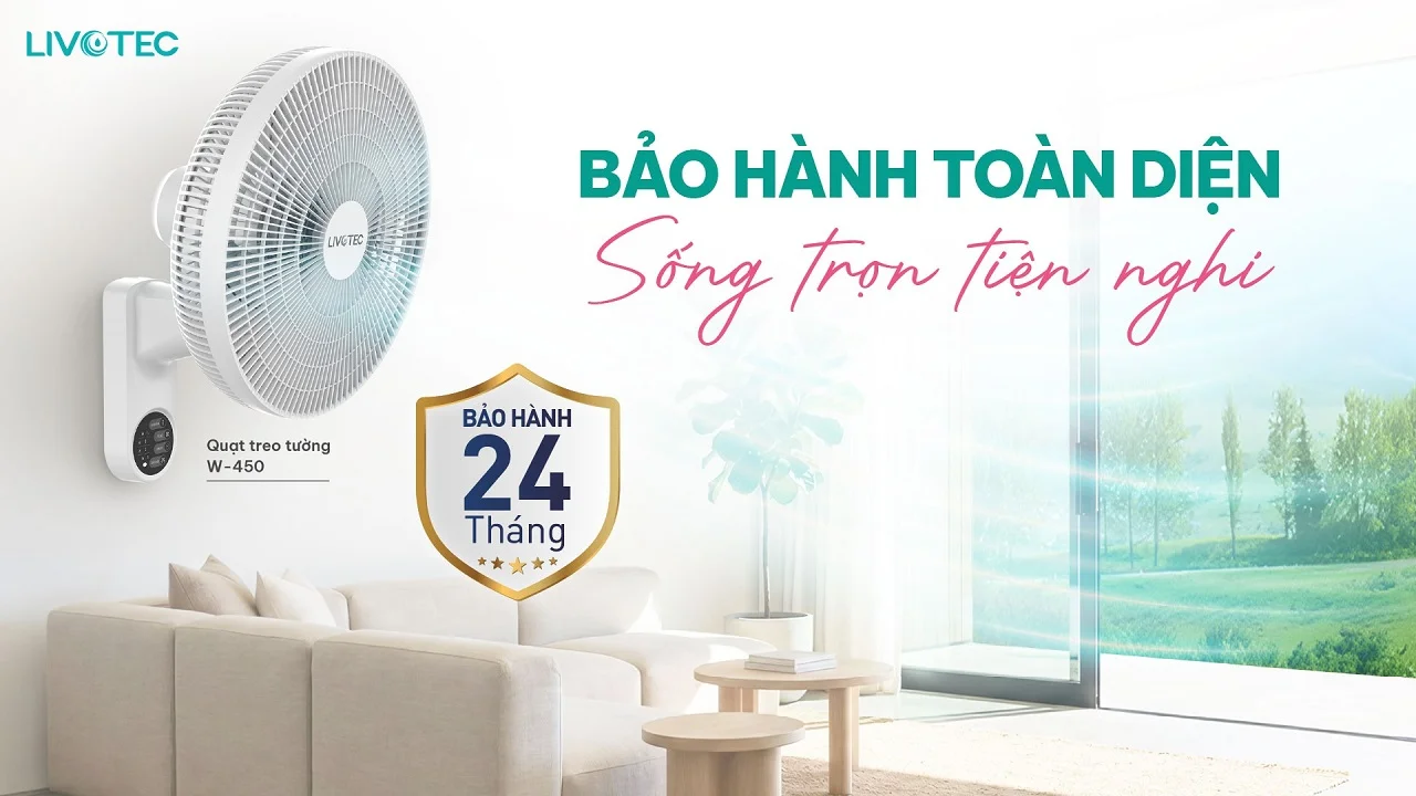 Livotec W-150 bảo hành chính hãng 24 tháng