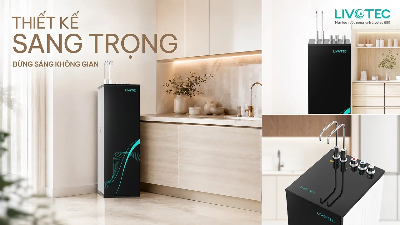 Livotec 689 thiết kế hiện đại kiểu dáng trẻ trung