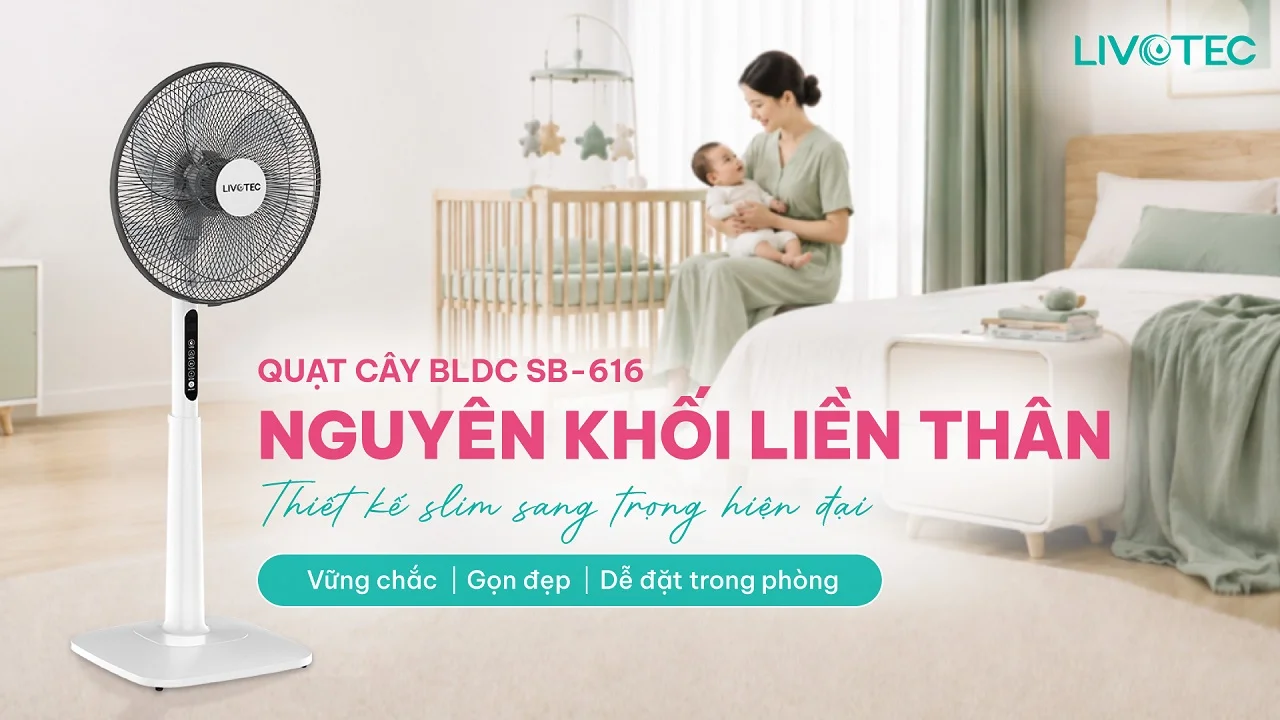 Livotec SB-616 thiết kế Slim hiện đại và tinh tế