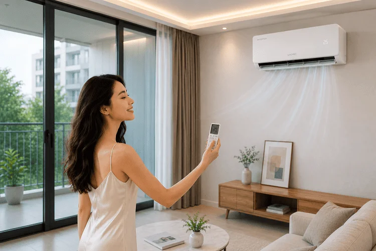 Bật chế độ Turbo trong điều hòa