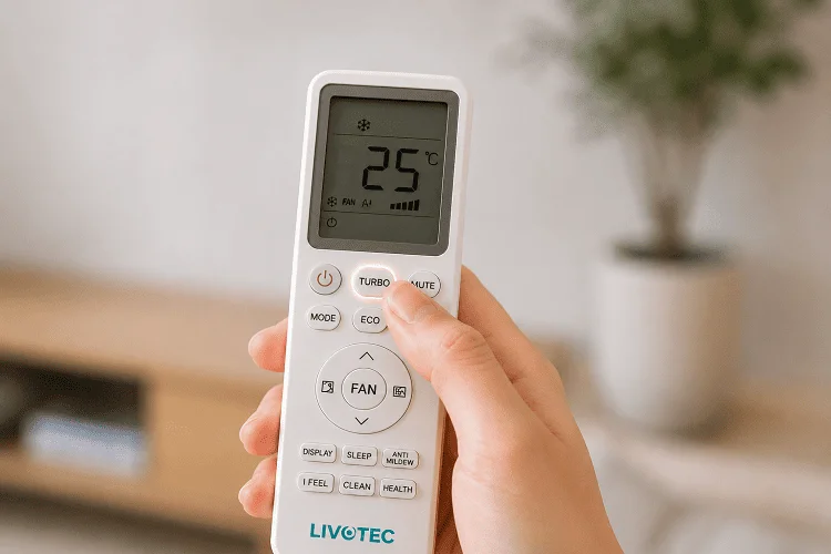Cách bật Turbo trên điều hòa