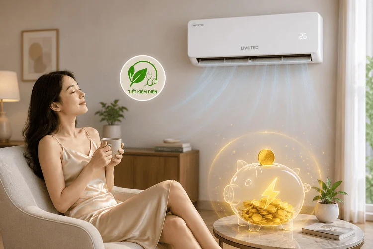 Chế độ Auto giúp tiết kiệm điện hơn