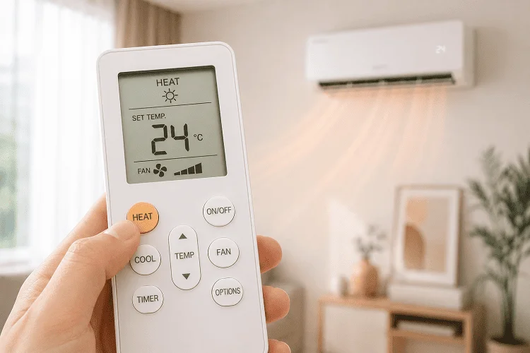 Chế độ HEAT trong điều hòa