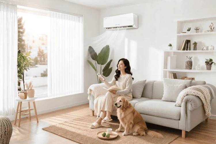 Chọn công suất điều hòa phù hợp với diện tích phòng