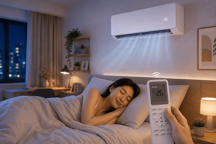 Chế độ Auto rất phù hợp để sử dụng khi ngủ