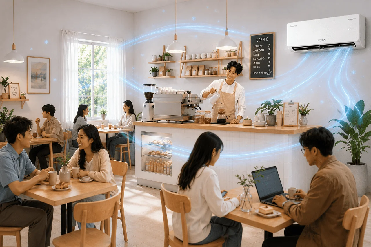 Điều hòa Livotec tiết kiệm điện năng thông minh i-Money