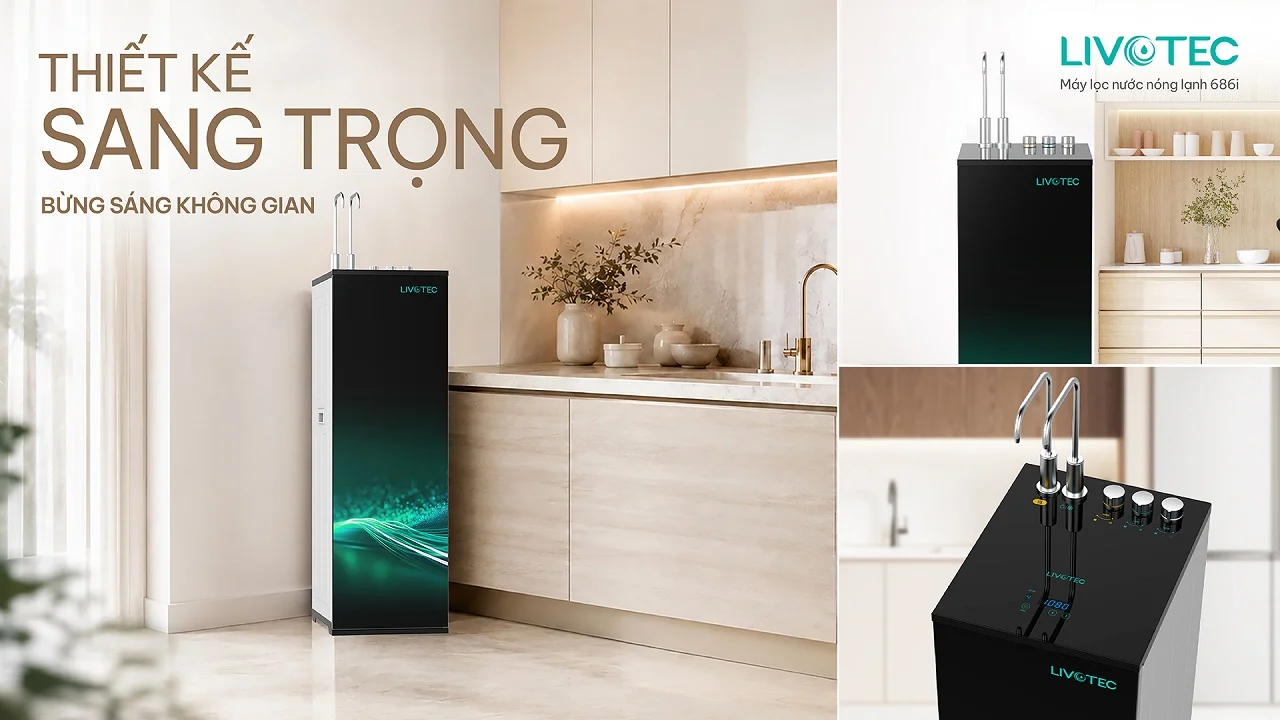 Livotec 686i thiết kế hiện đại, tinh tế cho nhiều không gian