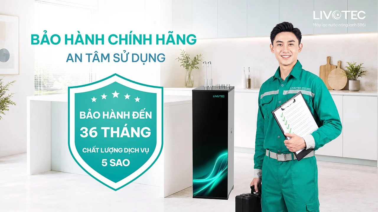 Livotec 886i bảo hành chính hãng 36 tháng