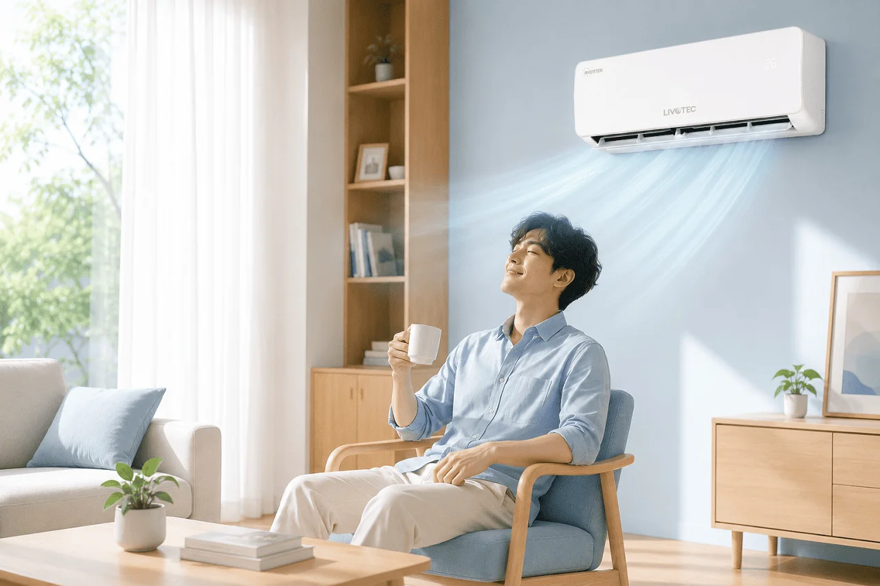 Lựa chọn điều hòa nên dựa trên diện tích phòng