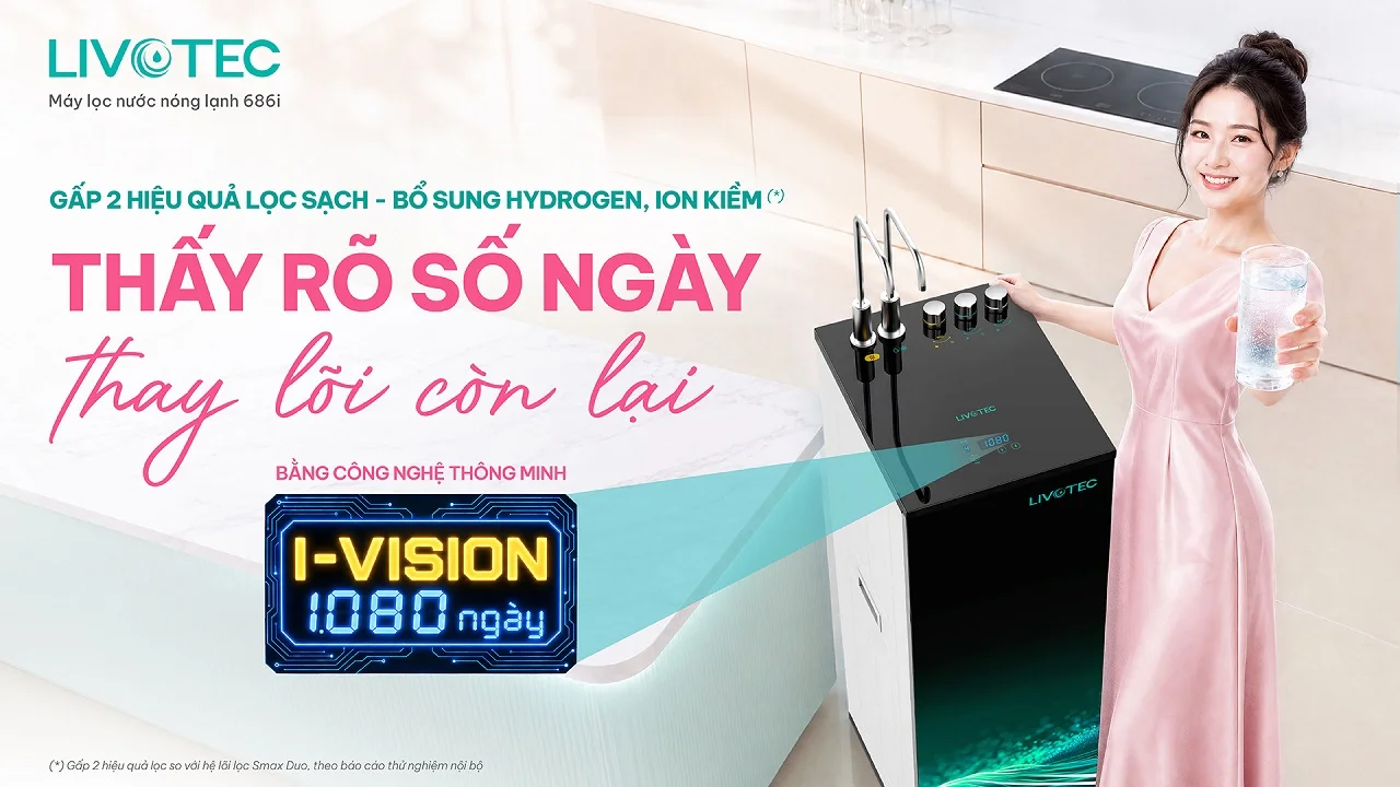 Livotec 686i công nghệ I-Vision chủ động theo dõi tình trạng máy