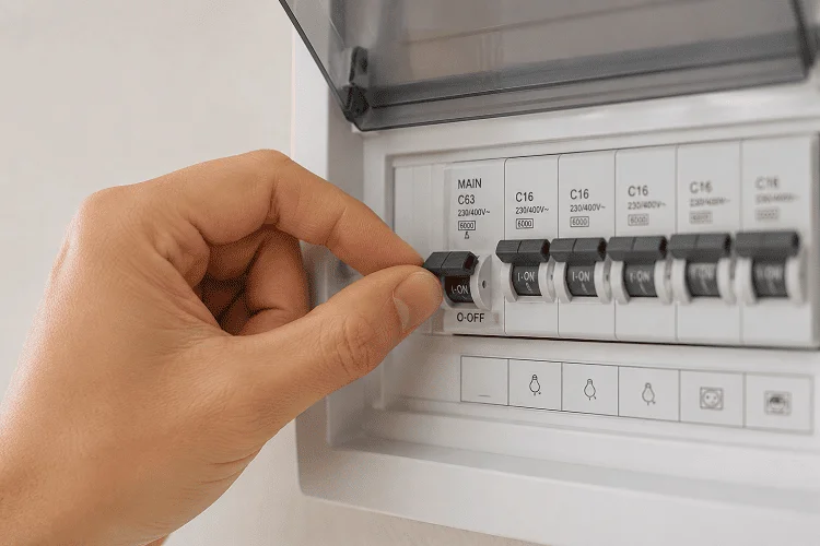 Nhớ ngắt điện điều hòa/máy lạnh trước khi vệ sinh