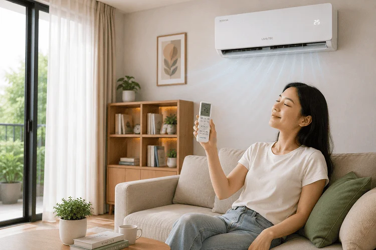 Turbo giúp hỗ trợ làm mát phòng nhanh chóng