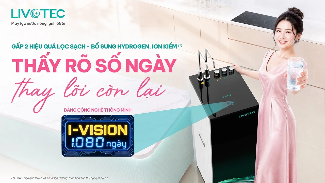 Livotec 686i công nghệ I-Vision chủ động theo dõi tình trạng máy