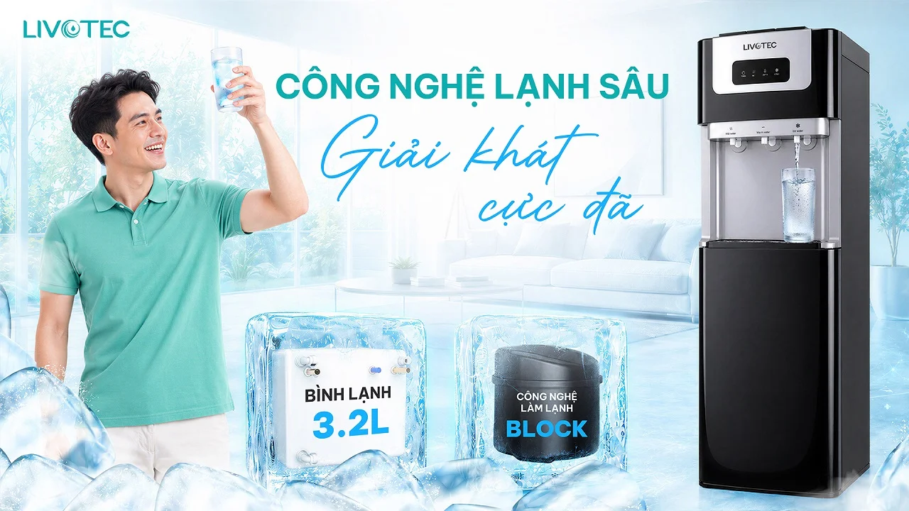 Livotec LD150S công nghệ làm lạnh block sâu